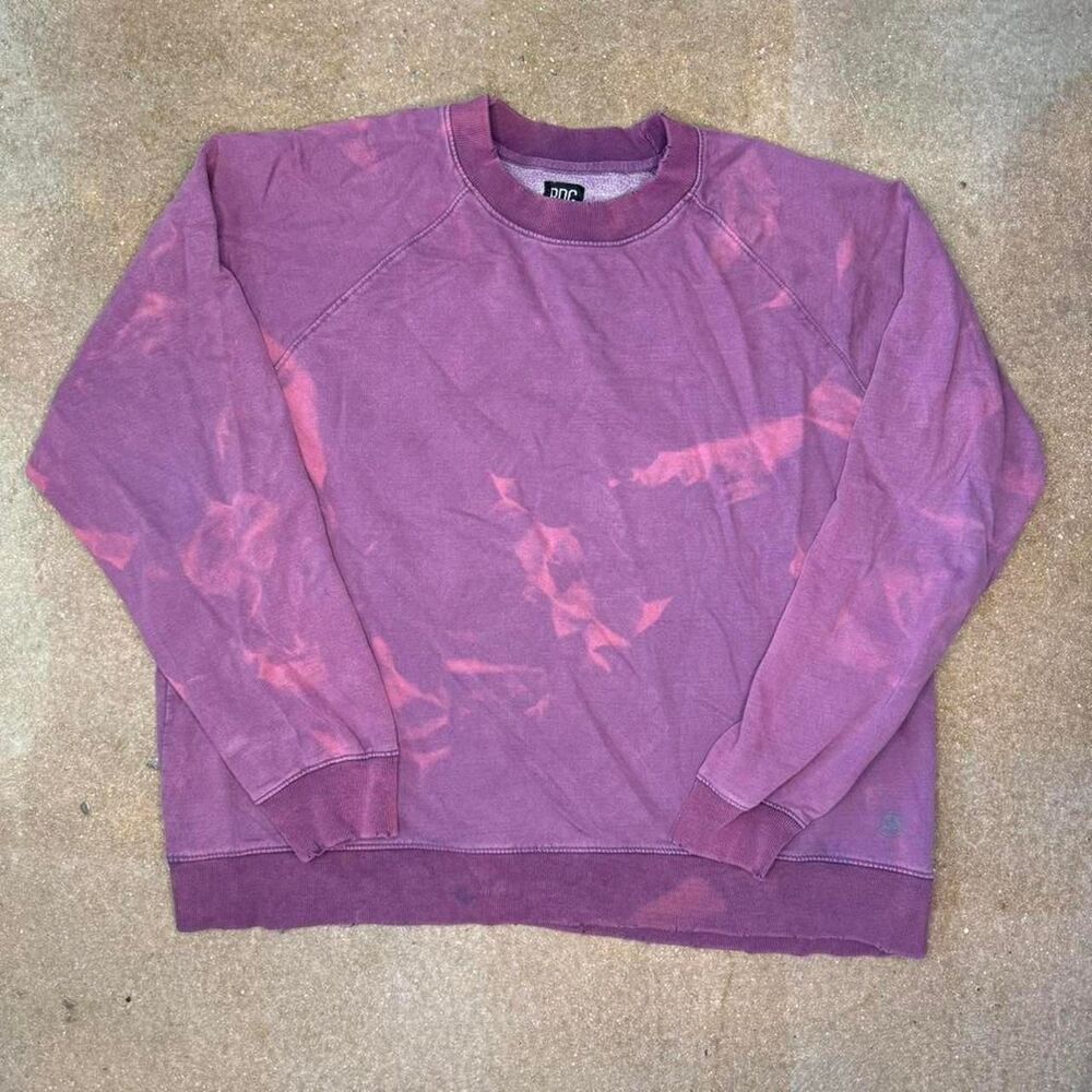BDG Urban Outfitters Tie Dye Sweatshirt XL Purple Crewneck